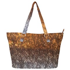 Glitter Gold Full Print Shoulder Bag by Sparkle