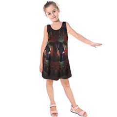 Twist Flower Kids  Sleeveless Dress by Sparkle