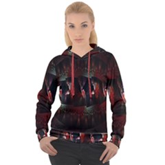 Twist Flower Women s Overhead Hoodie by Sparkle