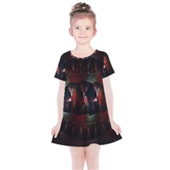 Twist Flower Kids  Simple Cotton Dress