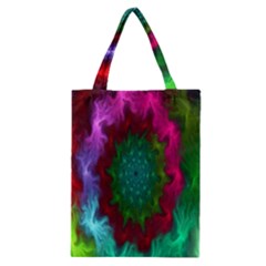 Rainbow Waves Classic Tote Bag by Sparkle