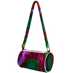 Rainbow Waves Mini Cylinder Bag