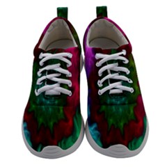 Rainbow Waves Athletic Shoes by Sparkle