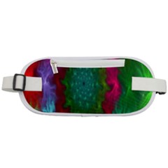 Rainbow Waves Rounded Waist Pouch by Sparkle