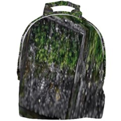 Green Glitter Squre Mini Full Print Backpack