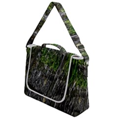 Green Glitter Squre Box Up Messenger Bag by Sparkle