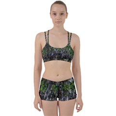 Green Glitter Squre Perfect Fit Gym Set by Sparkle