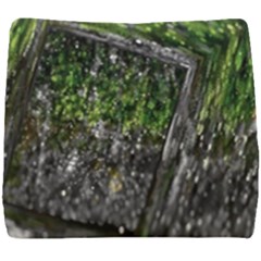 Green Glitter Squre Seat Cushion by Sparkle