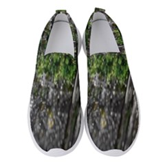 Green Glitter Squre Women s Slip On Sneakers by Sparkle