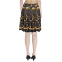 Gold Dog Cat Animal Jewel Pleated Skirt View2