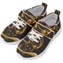 Gold Dog Cat Animal Jewel Kids  Velcro Strap Shoes View2