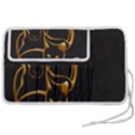 Gold Dog Cat Animal Jewel Pen Storage Case (L) View2