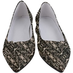 Modern Tribal Silver Ornate Pattern Print Women s Block Heels  by dflcprintsclothing