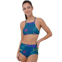 Memphis  High Waist Tankini Set by Sobalvarro