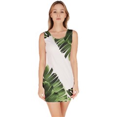 Banana Leaves Bodycon Dress by goljakoff