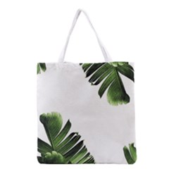 Banana Leaves Grocery Tote Bag by goljakoff