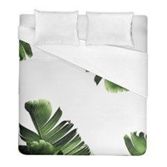 Banana Leaves Duvet Cover (full/ Double Size) by goljakoff