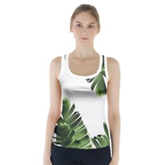 Banana Leaves Racer Back Sports Top