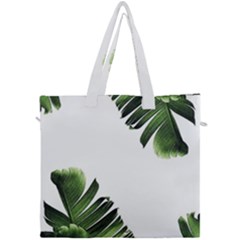 Banana Leaves Canvas Travel Bag by goljakoff