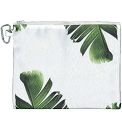 Banana Leaves Canvas Cosmetic Bag (xxxl) by goljakoff