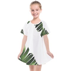 Banana Leaves Kids  Smock Dress by goljakoff