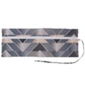 Modern Triangles Roll Up Canvas Pencil Holder (M) View2