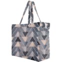 Modern Triangles Canvas Travel Bag View2