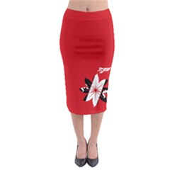 Ljp Midi Pencil Skirt