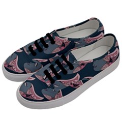 Doodle Queen Fish Pattern Men s Classic Low Top Sneakers by tmsartbazaar