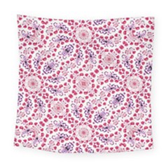 Modern Ornate Pattern Design Square Tapestry (large)