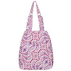 Modern Ornate Pattern Design Center Zip Backpack