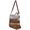 El Leoncito National Park Landscape, San Juan Province, Argentina Crossbody Backpack View1