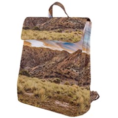 El Leoncito National Park Landscape, San Juan Province, Argentina Flap Top Backpack by dflcprintsclothing