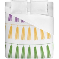 Tassels Tassel Bunting Banner Duvet Cover (california King Size) by HermanTelo