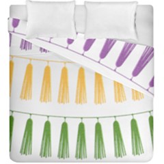 Tassels Tassel Bunting Banner Duvet Cover Double Side (king Size)