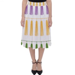 Tassels Tassel Bunting Banner Classic Midi Skirt by HermanTelo