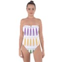 Tassels Tassel Bunting Banner Tie Back One Piece Swimsuit View1