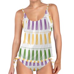 Tassels Tassel Bunting Banner Tankini Set