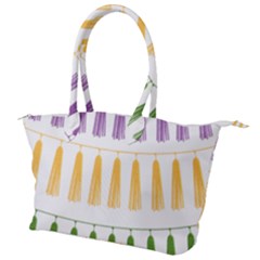 Tassels Tassel Bunting Banner Canvas Shoulder Bag