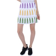 Tassels Tassel Bunting Banner Tennis Skirt by HermanTelo