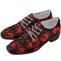 Antique Brothel Wallpaper Women Heeled Oxford Shoes View2