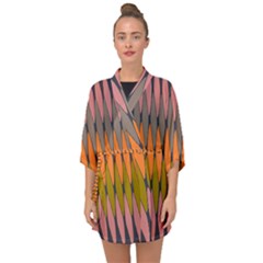 Zappwaits - Your Half Sleeve Chiffon Kimono by zappwaits