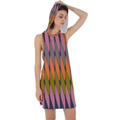 Zappwaits - Your Racer Back Hoodie Dress by zappwaits