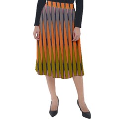 Zappwaits - Your Classic Velour Midi Skirt  by zappwaits