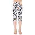 zappwaits - words Kids  Capri Leggings  View1