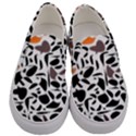 zappwaits - words Men s Canvas Slip Ons View1