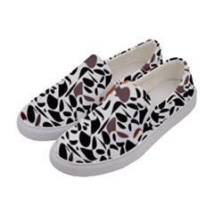 Zappwaits - Words Women s Canvas Slip Ons by zappwaits