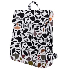 Zappwaits - Words Flap Top Backpack by zappwaits