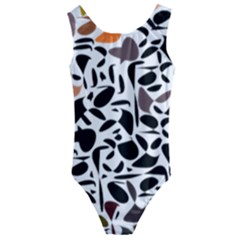 Zappwaits - Words Kids  Cut-out Back One Piece Swimsuit by zappwaits