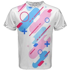 Abstract Geometric Pattern  Men s Cotton Tee by brightlightarts